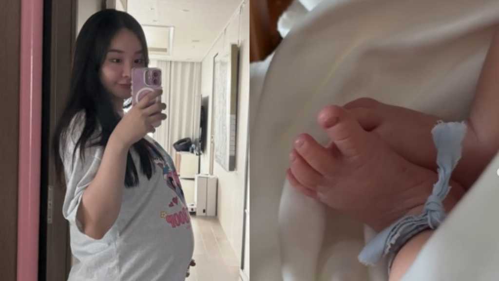 元SONAMOO ナヒョン、第1子となる男の子の誕生を報告…すでに2人目の計画も?