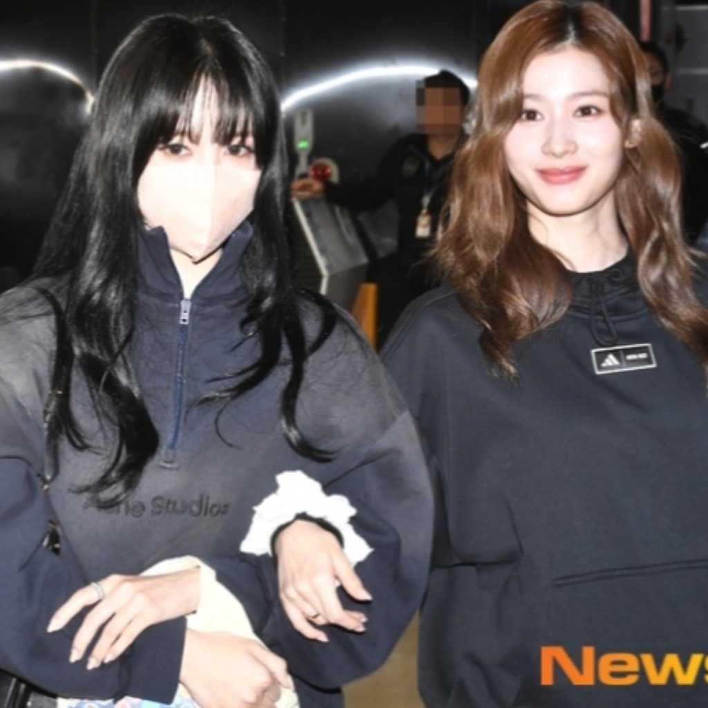 【PHOTO】TWICE ミナ＆サナ、ドジャースvs阪神戦の始球式を終えて韓国に到着（動画あり）