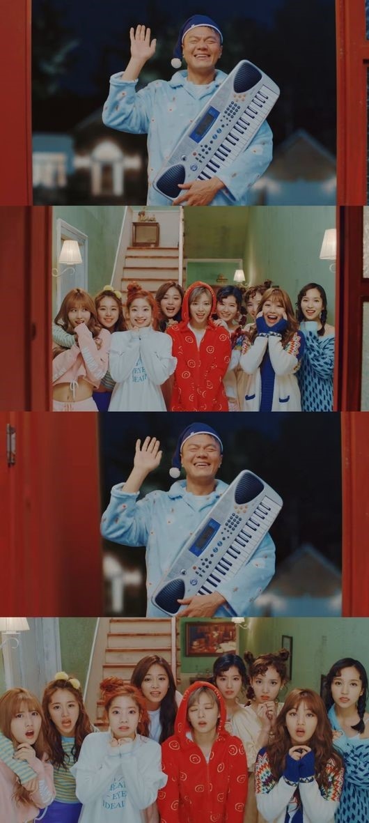 Twice 新曲 Knock Knock Mvにパク ジニョンがサプライズ登場 Kstyle