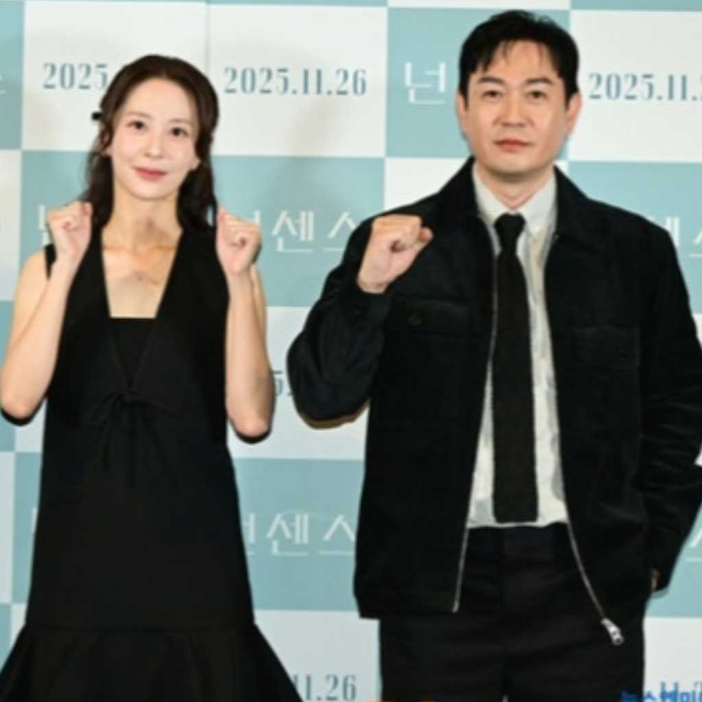 【PHOTO】オ・アヨン＆パク・ヨンウ、映画「ナンセンス」記者懇談会に出席