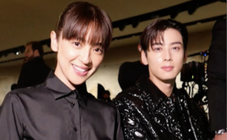 Astro チャウヌ 中村アンに韓国語をレクチャー ファッションショーでのやりとりが話題に 愛しています Kstyle