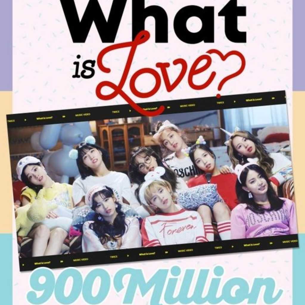 TWICE、ヒット曲「What is Love？」MV再生回数が9億回を突破！自己最高記録に
