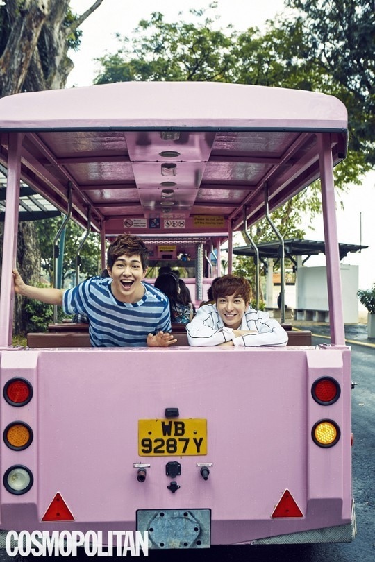 Super Junior イトゥク Shinee オンユ Smリーダーラインのシンガポール癒し旅 より親しくなったグラビア公開 Kstyle