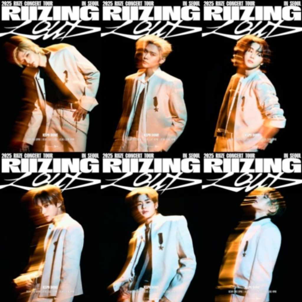 RIIZE、初の単独コンサートが世界11地域の映画館でライブビューイング決定！