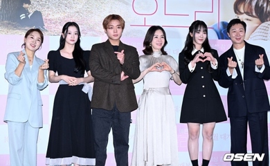 【PHOTO】キム・ジョンナン＆Wanna One出身パク・ジフンら、映画「世にも美しいオードリー」マスコミ向け試写会に出席