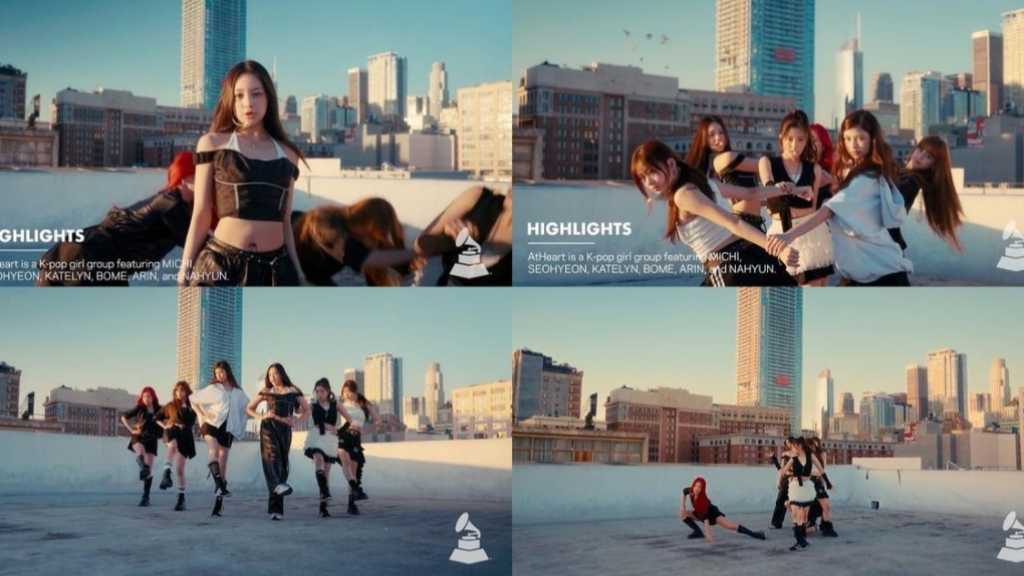 AtHeart、米グラミーミュージアム「Global Spin Live」に登場！力強いパフォーマンスを披露（動画あり）