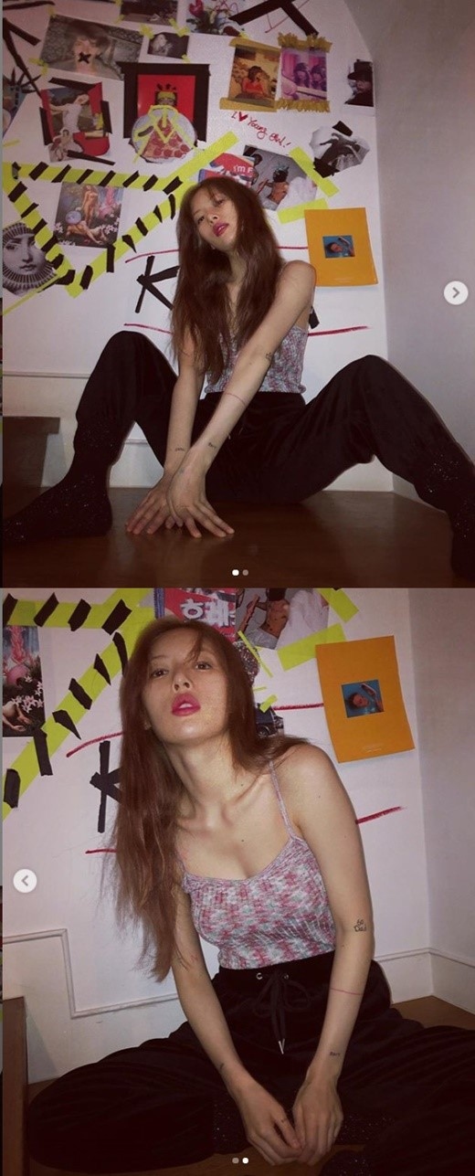 キム ヒョナ 挑発的なポーズの写真を公開 大胆な露出でセクシーな魅力をアピール Kstyle キム ヒョナ 挑発的なポーズの写真を公開 大胆な露出でセクシーな魅力をアピール Kstyle