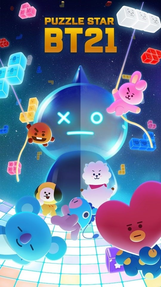 Bts 防弾少年団 のキャラクターがゲームに 本日 Puzzle Star Bt21 日本を含む世界同時リリース Kstyle