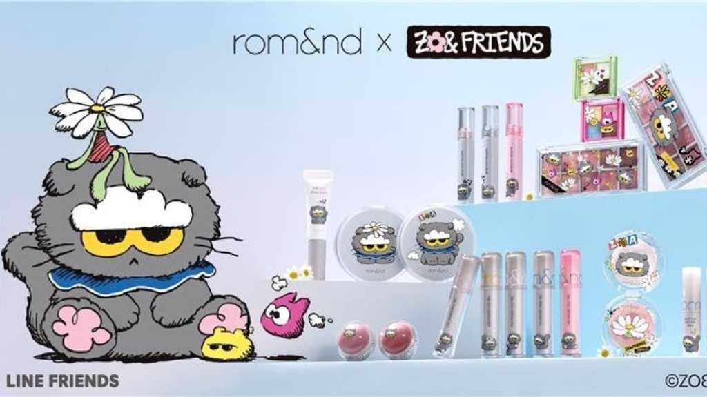 G-DRAGONのキャラクター「ZO＆FRIENDS」とコラボ！韓国コスメ「rom＆nd」多彩なアイテムを11月28日より発売