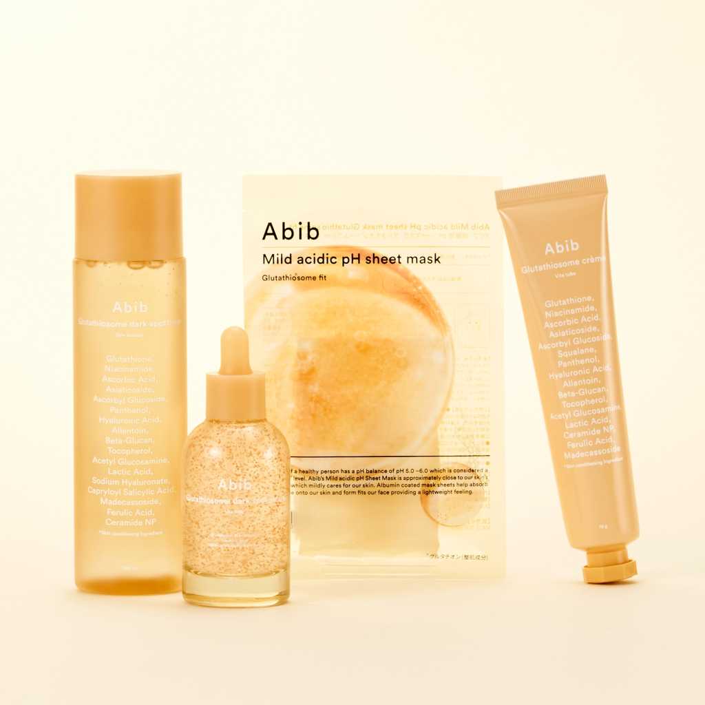 韓国スキンケアブランド「Abib」明るい肌に整えるグルタチオンソームシリーズを4月19日より発売