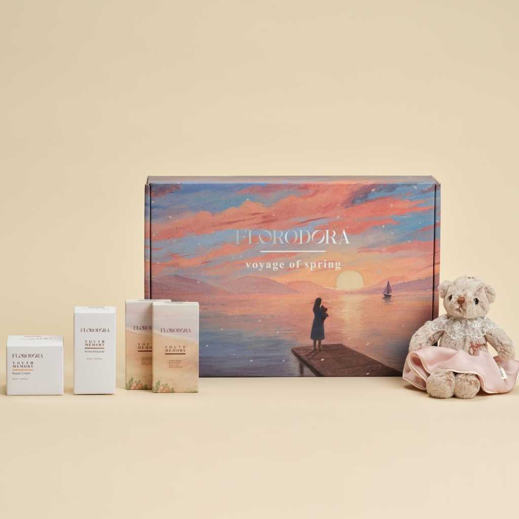 FLORODORA、ホリデー限定「ボヤージュ・オブ・スプリング テディベアキーリングセット」発売開始