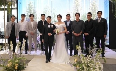 パク・グン＆元LPG ハンヨン、結婚式の様子を初公開…SUPER JUNIOR シウォン＆イ・サンミンらが出席