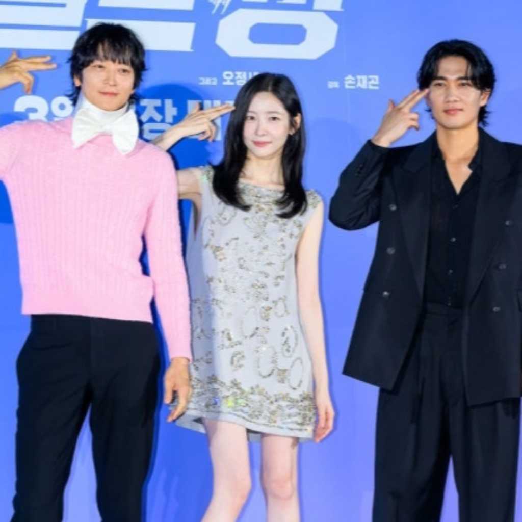 【PHOTO】カン・ドンウォン＆オム・テグら、映画「ワイルドシング」制作発表会に出席