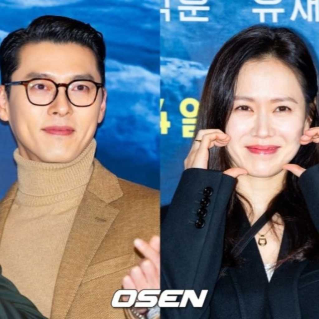 ソン・イェジン、夫ヒョンビンの主演映画のVIP試写会に参加「私の方が緊張」