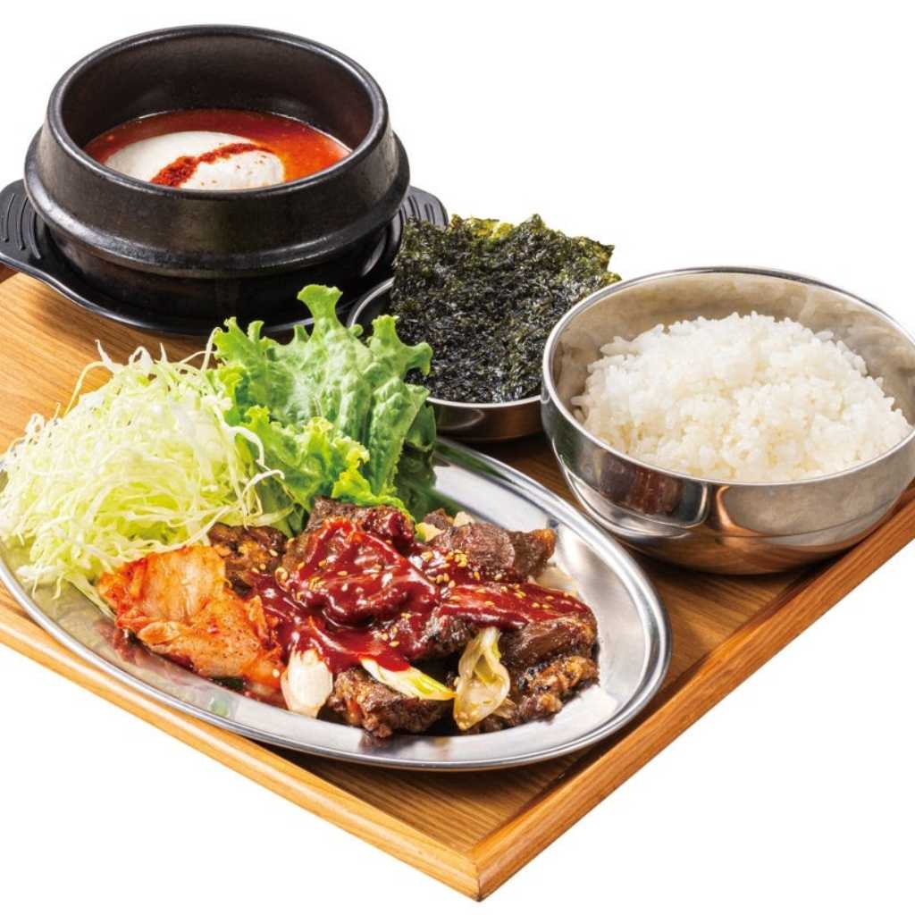 「スンドゥブ 中山豆腐店」ヤンニョムカルビ定食を9月10日より期間限定で販売開始!