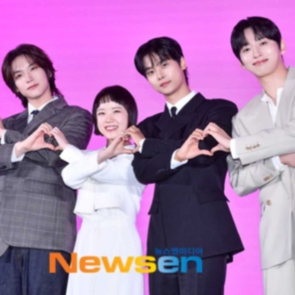 【PHOTO】キム・ヒャンギ&VIXX エンら、新ドラマ「ロマンスの絶対値」制作発表会に出席