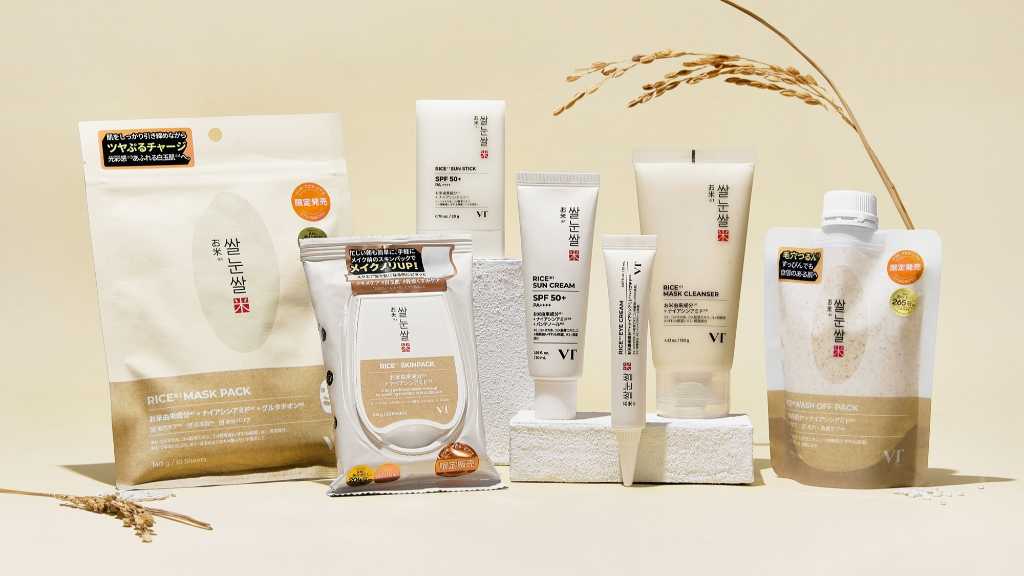 韓国コスメ「VT COSMETICS」スキンケアの“お米ライン”より5つの新商品が登場!