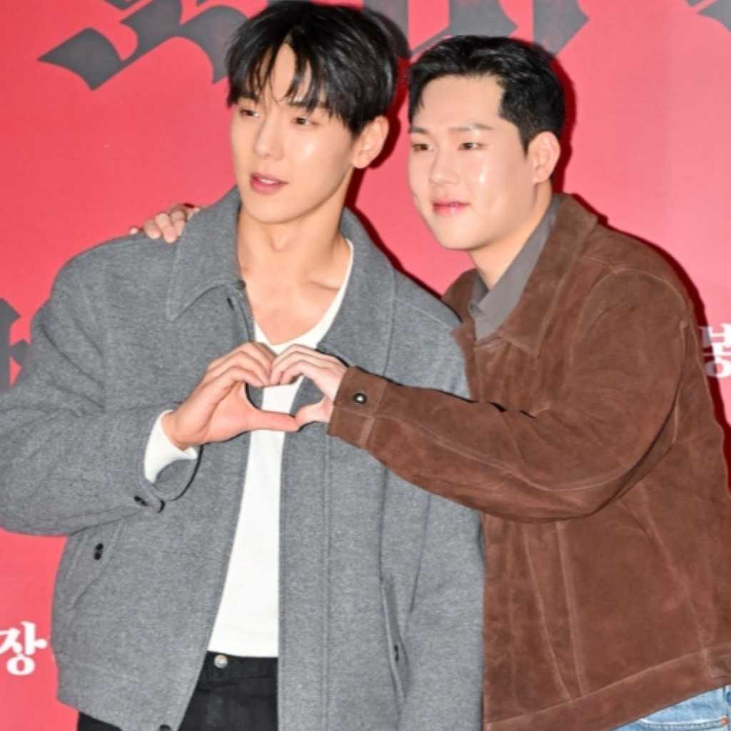 【PHOTO】MONSTA X ショヌ＆ジュホンら、アニメ映画「退魔録」VIP試写会に出席