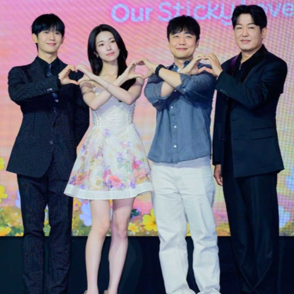 【PHOTO】チョン・ヘイン＆ハヨンら、Netflix「恋は飴模様」制作発表会に出席