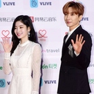 【PHOTO】SUPER JUNIOR イトゥク＆TWICE ダヒョン「第7回GAON CHART MUSIC AWARDS」レッドカーペットに登場
