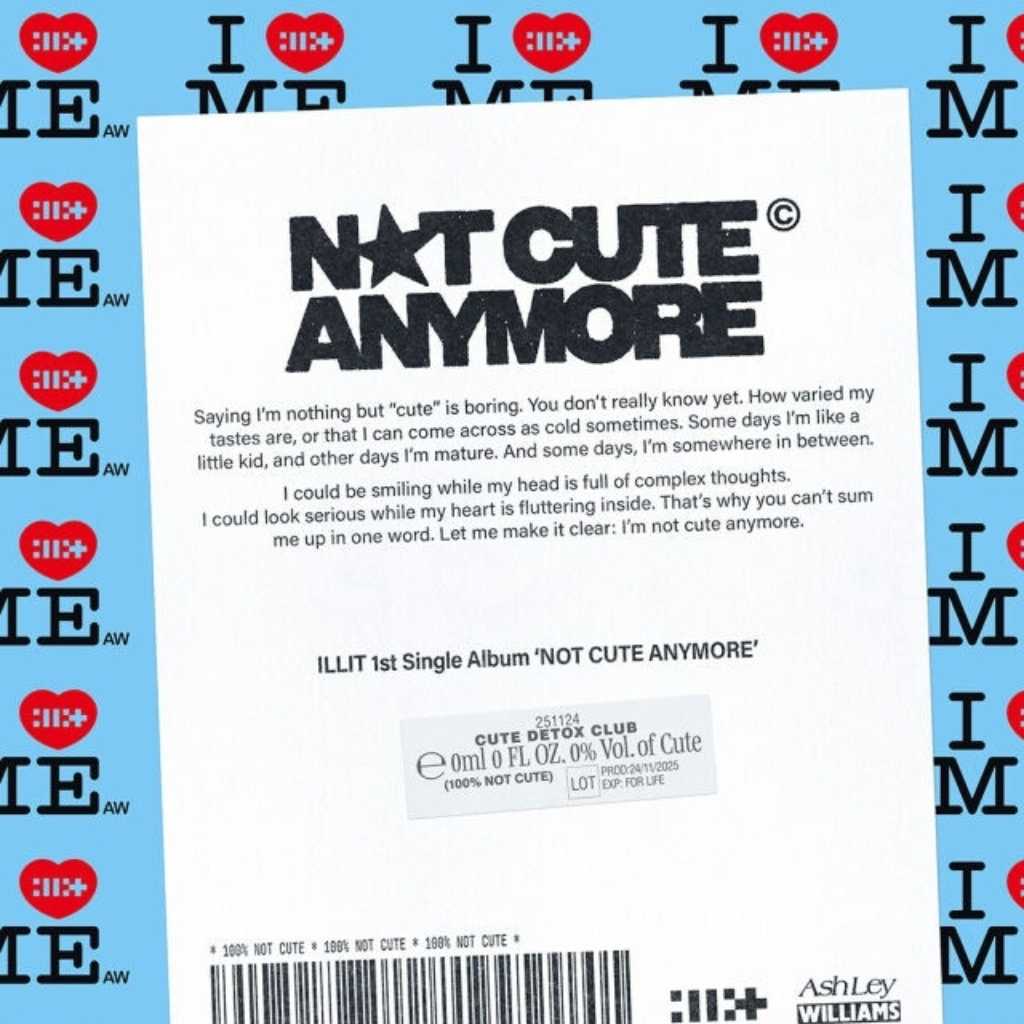 ILLIT、1stシングル「NOT CUTE ANYMORE」プロモーションカレンダーを公開