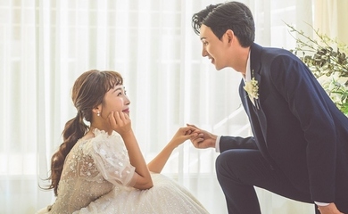 9月に結婚 オ ナミ 元サッカー選手の恋人とのウエディンググラビアを公開 Kstyle