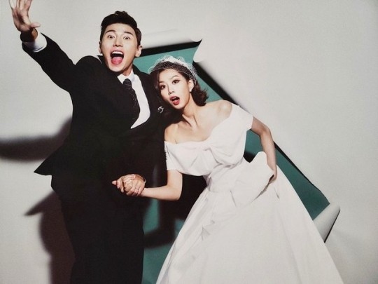 チ ソヨン 夫ソン ジェヒとの結婚写真を大公開 ラブラブな超密着ショットも Kstyle