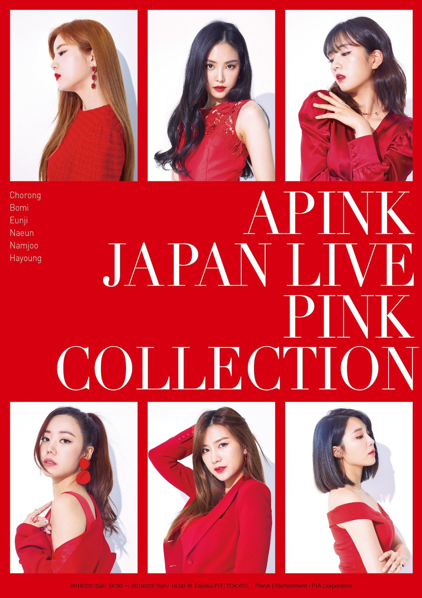 Apink、待望の日本公演「APINK JAPAN LIVE PINK COLLECTION」来年2月に