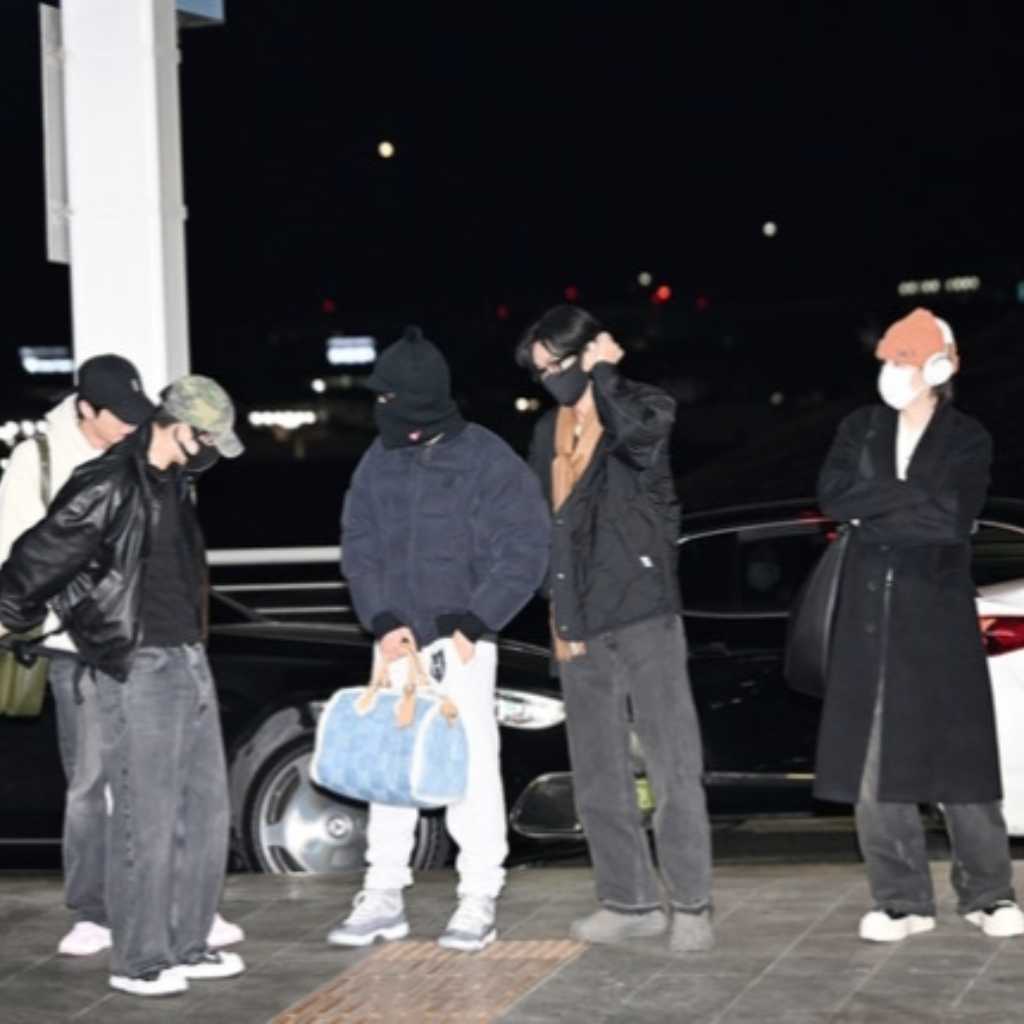 【PHOTO】BTS、7人揃って海外スケジュールのため出国（動画あり）