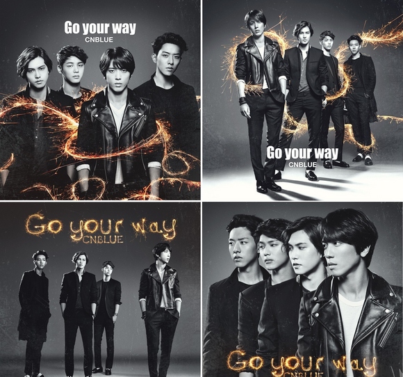 CNBLUE、日本ニューシングル「Go your way」のジャケット写真を公開