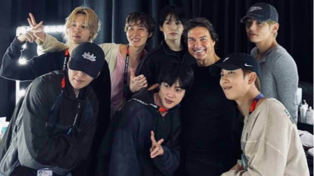 BTS、トム・クルーズと対面!豪華トップスター同士の記念ショットが話題に