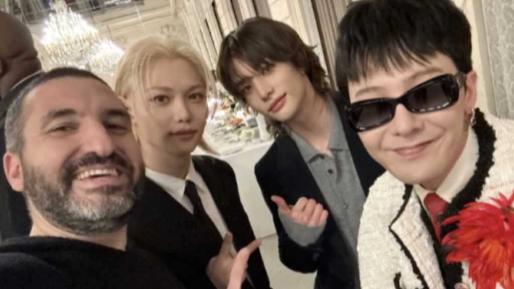 G-DRAGON、Stray Kids ヒョンジン&フィリックスが一堂に!豪華すぎる記念ショットが話題