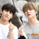 【PHOTO】イ・ハンギョル＆ナム・ドヒョンのユニットH&D「音楽中心」の収録に参加…仲良く指ハート（動画あり）