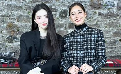 ハン・ソヒ＆新木優子、日韓の美女が対面！笑顔の記念ショットが話題に