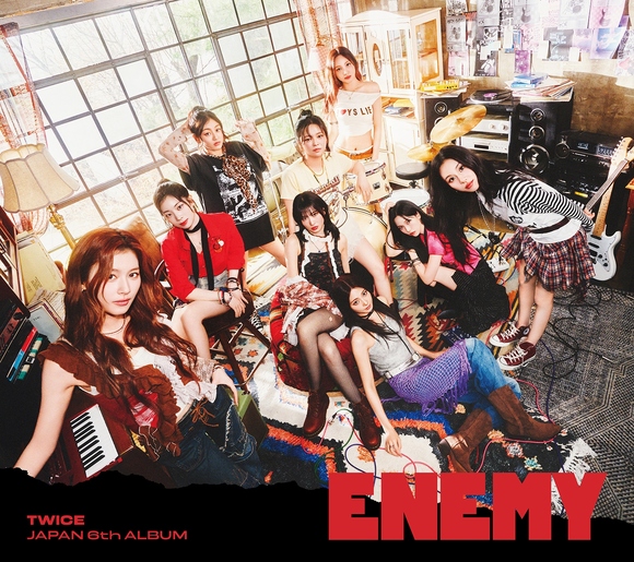 TWICE ENEMY アルバム　ダヒョン盤　6枚　トレカ3枚 TWICE、日本6thアルバム「ENEMY」新ビジュアル解禁！ - Kstyle
