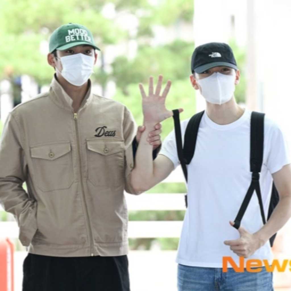 【PHOTO】SEVENTEEN ミンギュ＆バーノン、ワールドツアーのため香港へ出国（動画あり）