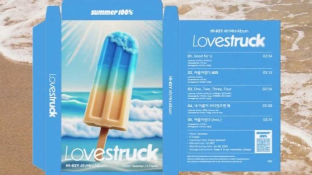 H1-KEY、4thミニアルバム「Lovestruck」トラックリストを公開