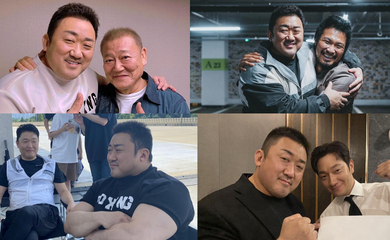 マ ドンソク 共演者との日韓ショットも 國村隼 青木崇高からマーベル社長まで 幅広い親交が話題 Kstyle