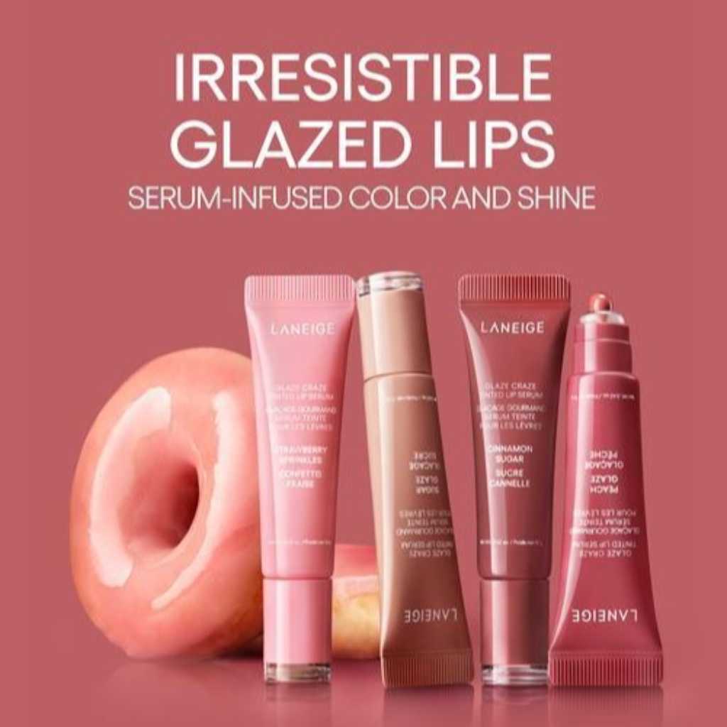 韓国コスメ「LANEIGE」よりリップセラム新登場！思わず食べたくなるドーナツの香り