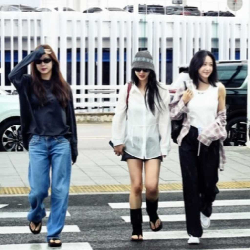 【PHOTO】EXID、コンサートのため台湾へ出国…完全体であふれるオーラ