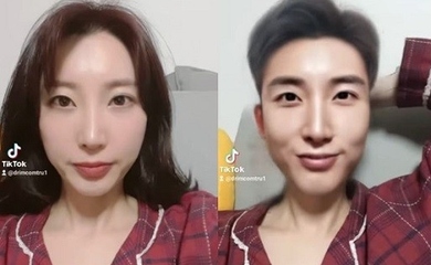 “SUPER JUNIOR イトゥクの姉”パク・イニョン、男装すると弟に激似！？本人も驚き