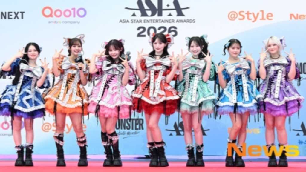 PHOTO】CANDY TUNE「ASEA 2026」レッドカーペットに登場 - Kstyle