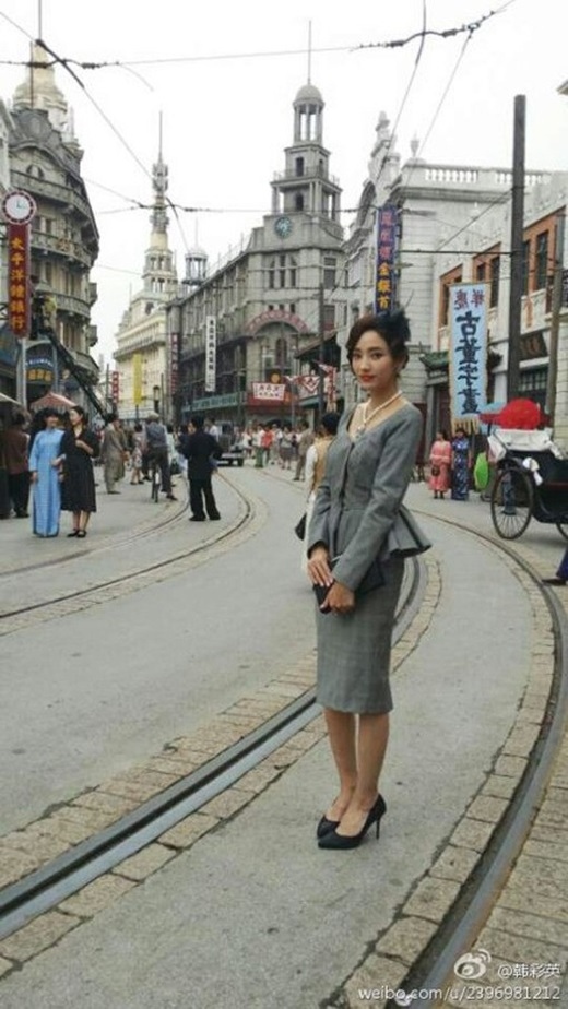 ハン チェヨン 中国ドラマ撮影中に撮った写真を公開 上海のモダンガールに変身 Kstyle