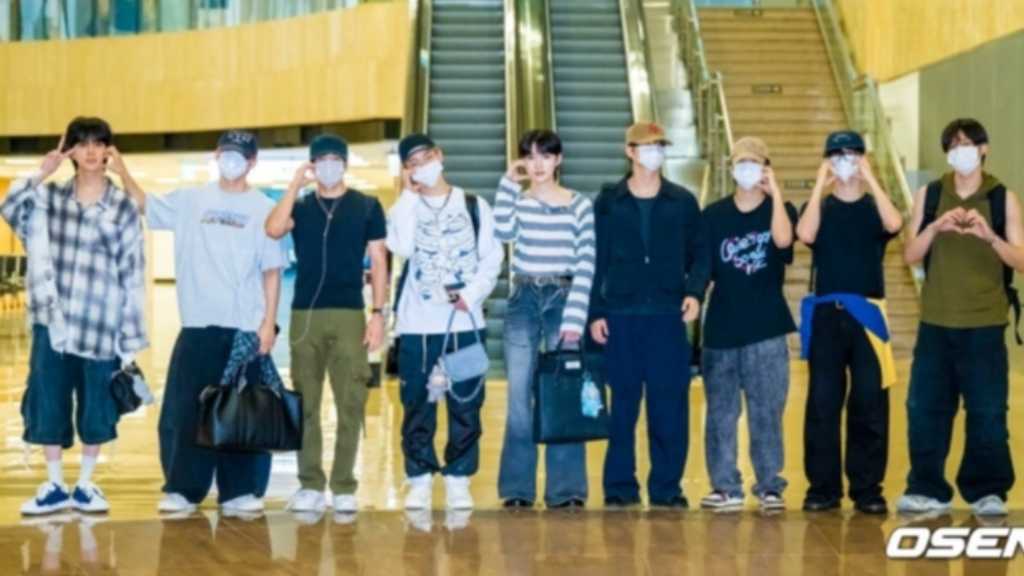 【PHOTO】THE BOYZ「ショー 音楽中心 in JAPAN」のため日本へ…ハートポーズで挨拶