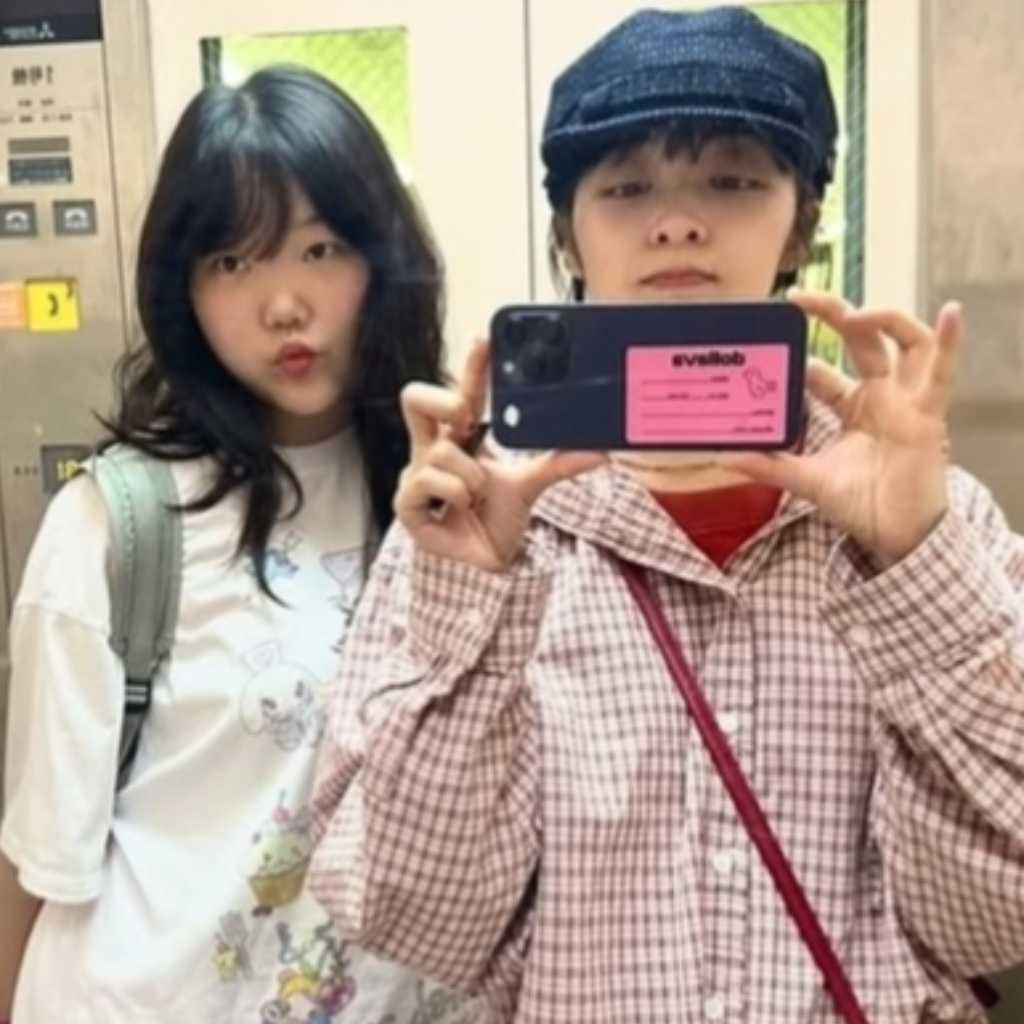 AKMU イ・スヒョン、証明写真やプリクラも！親友キム・ボラと日本旅行を満喫