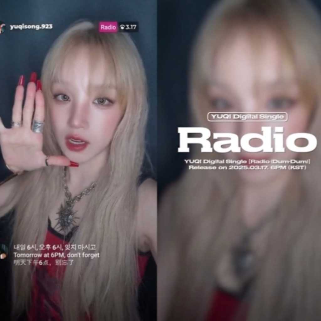 (G)I-DLE ウギ、ソロ曲「Radio (Dum-Dum)」リリース記念のセルフィー映像を公開