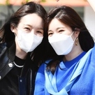 【PHOTO】Davichi「2時脱出Cultwo Show」出演のため放送局へ…仲良くハートポーズ（動画あり）