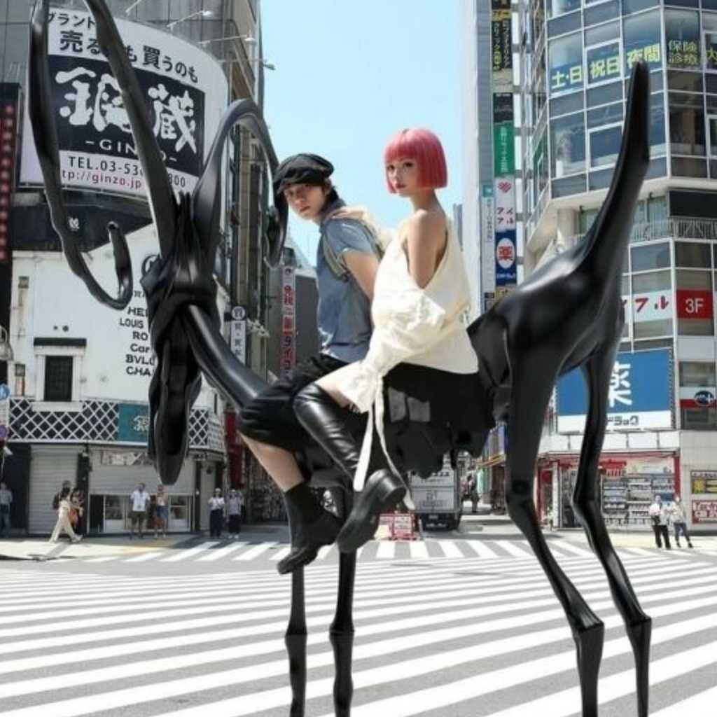 DAWN、日本の街中に出没！？バーチャルアーティストとして登場…東京での近況ショットも