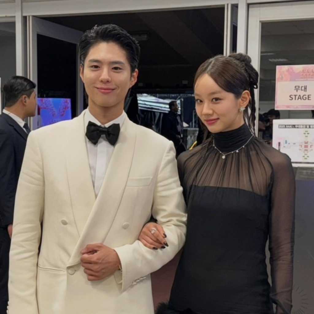 Girl's Day ヘリ、パク・ボゴムとの腕組みショットも！少女時代 ユナらと「2025 AAA」で再会