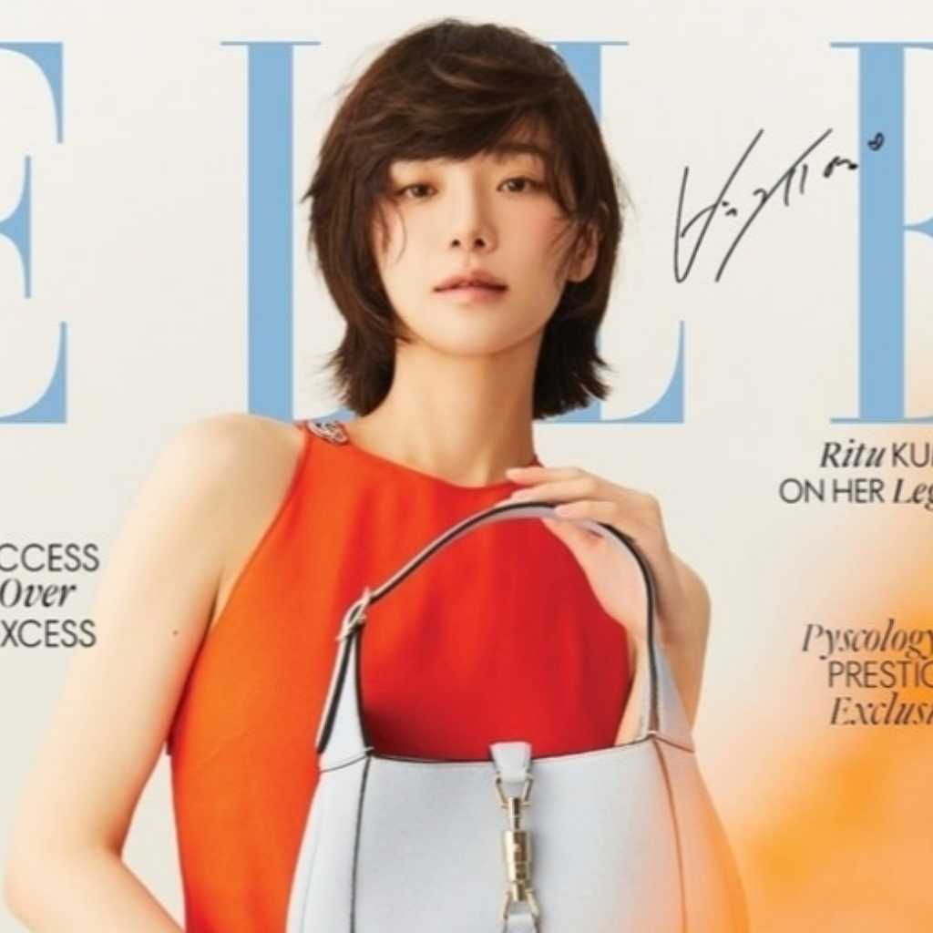 パク・ギュヨン、華やかな夏のスタイルに視線釘付け…韓国女優初の「ELLE India」表紙が再び話題に